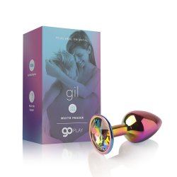 GIL - Plug Pequeno em Metal Furta-Cor