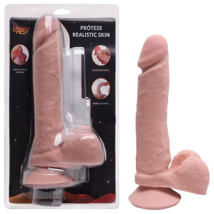 Foto do produto Pênis Maciço em Cyberskin 19 x 4,5cm