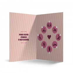 Cartão Divertido "Hoje Você Escolhe"