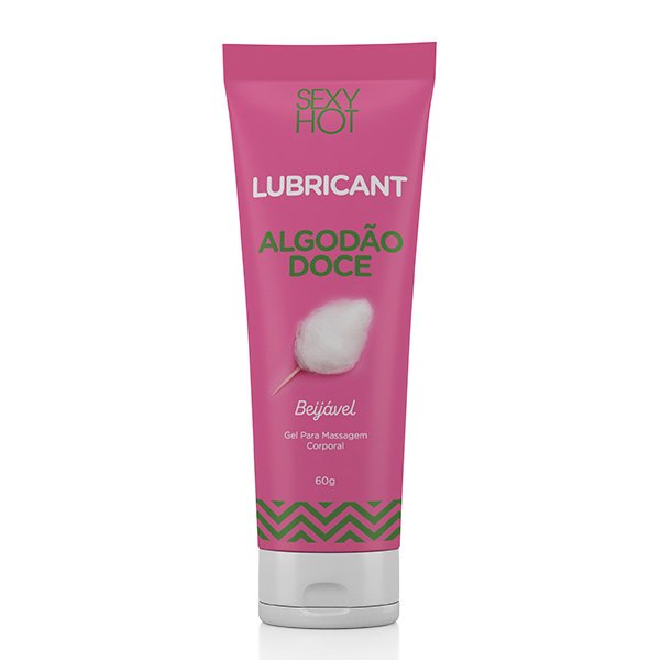 Foto do produto Lubrificante Sabor Algodão Doce 60g