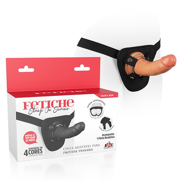 Foto do produto Cinta Ajustável com Pênis - 14x4cm