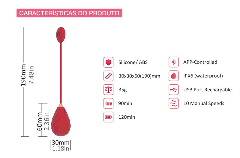 Foto do produto Bullet por Aplicativo à Qualquer Distância