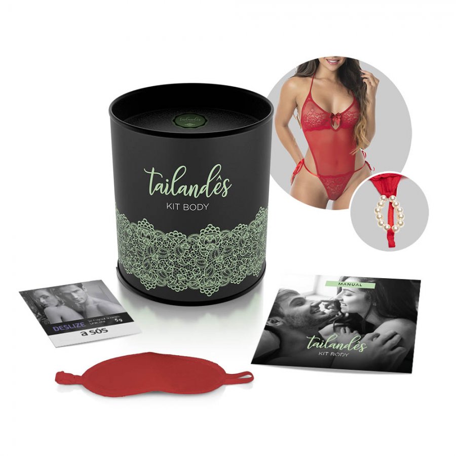 Foto do produto Kit Body Tailandês - Vermelho