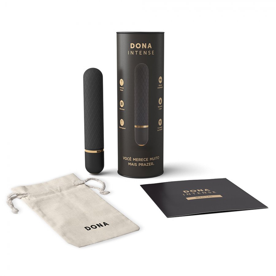 Foto do produto Dona Intense - Bullet Alongado 10 Modos