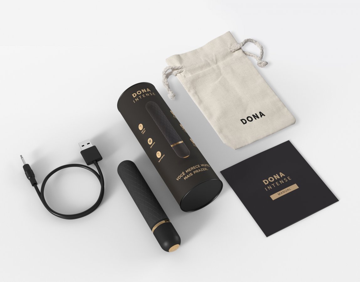Foto do produto Dona Intense - Bullet Alongado 10 Modos
