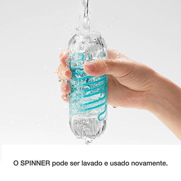 Foto do produto Tenga Spinner Brick - Masturbador Giratório!