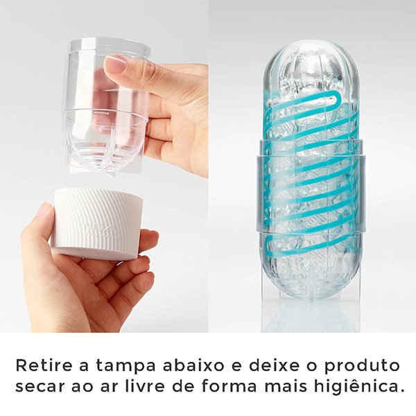 Foto do produto Tenga Spinner Brick - Masturbador Giratório!
