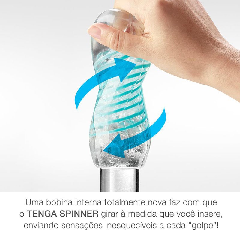 Foto do produto Tenga Spinner Shell - Masturbador Giratório!