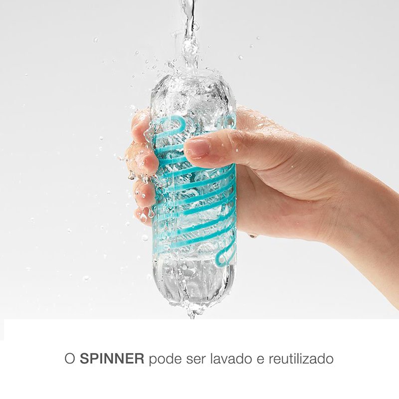 Foto do produto Tenga Spinner Shell - Masturbador Giratório!