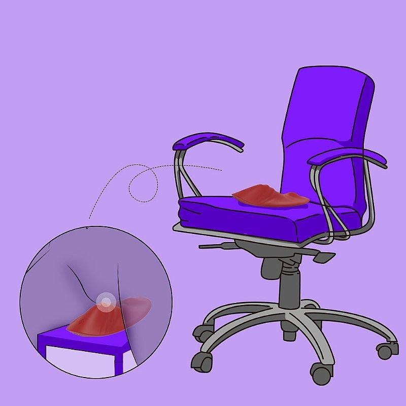 Foto do produto Plataforma Vibratória Estilo Sybian Portátil e Recarregável