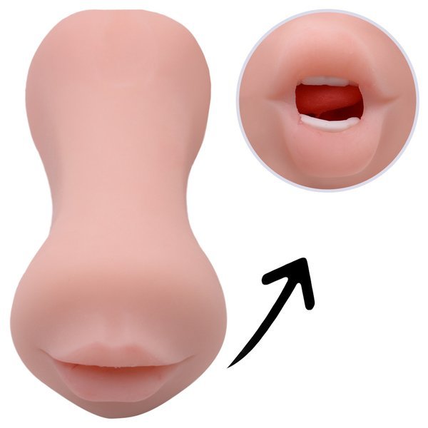 Foto do produto Masturbador 2 Entradas: Boca + Vagina