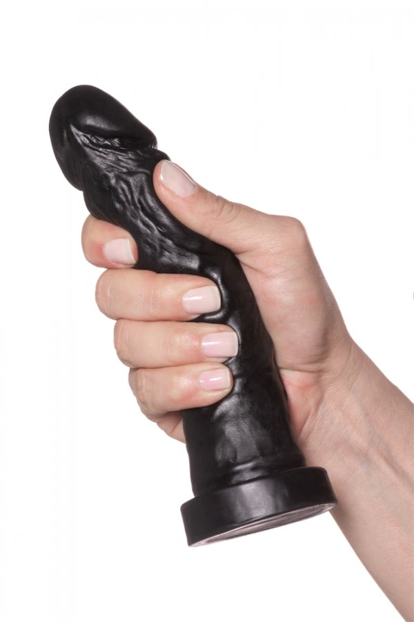 Foto do produto Pênis Leonardo em Cyberskin Preto 18x4cm