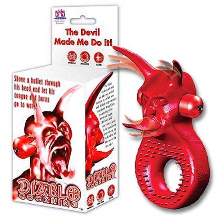 Foto do produto Anel Peniano Diabinho 10 Modos