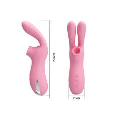 Foto do produto Vibrador Coelho com Sugador - Recarregável