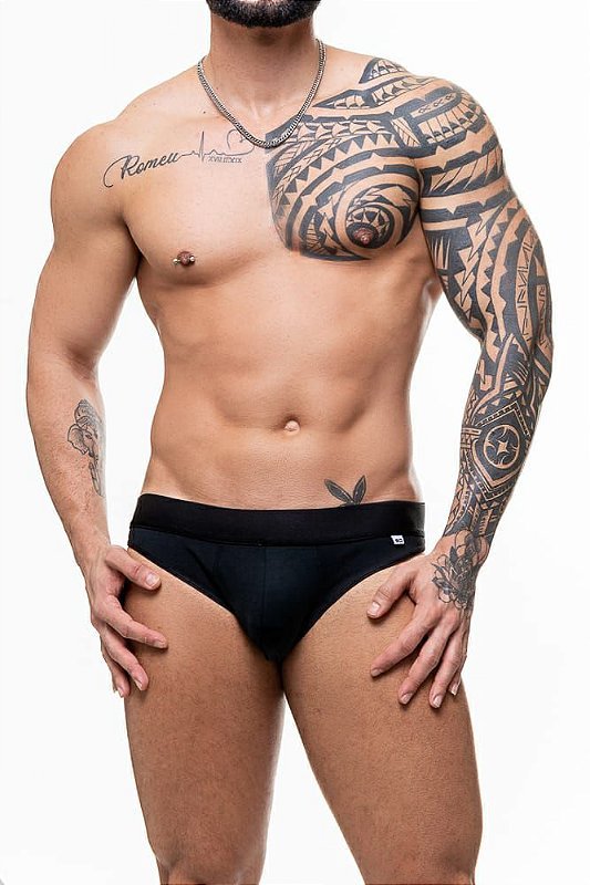 Foto do produto Cueca Anal em Suplex Preto