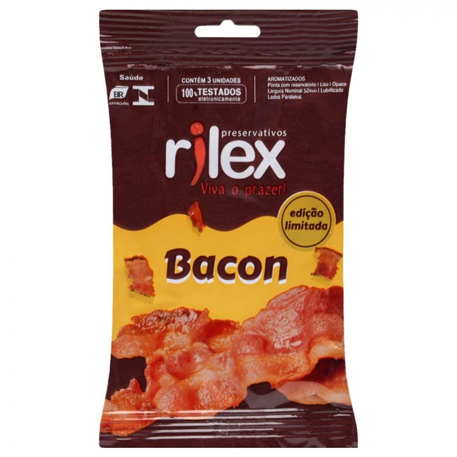 Foto do produto Preservativo Sabor Bacon - Edição Limitada!