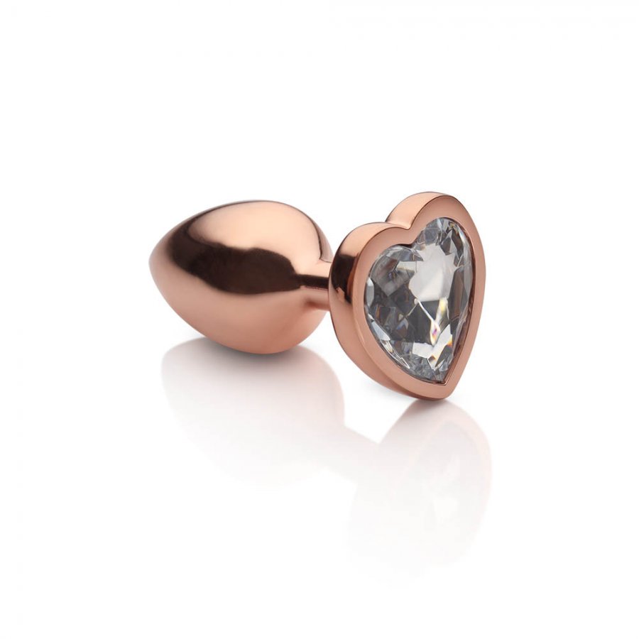 Foto do produto Plug Pequeno Rosê - Coração