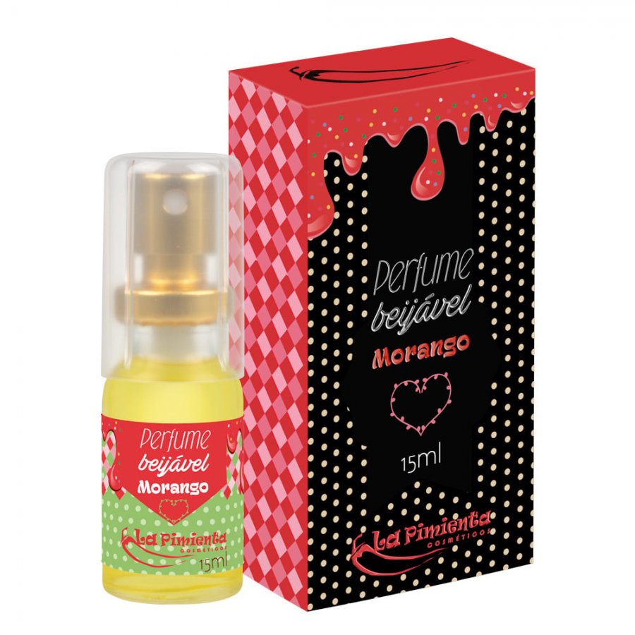 Foto do produto Perfume Sensual com Sabor - Morango