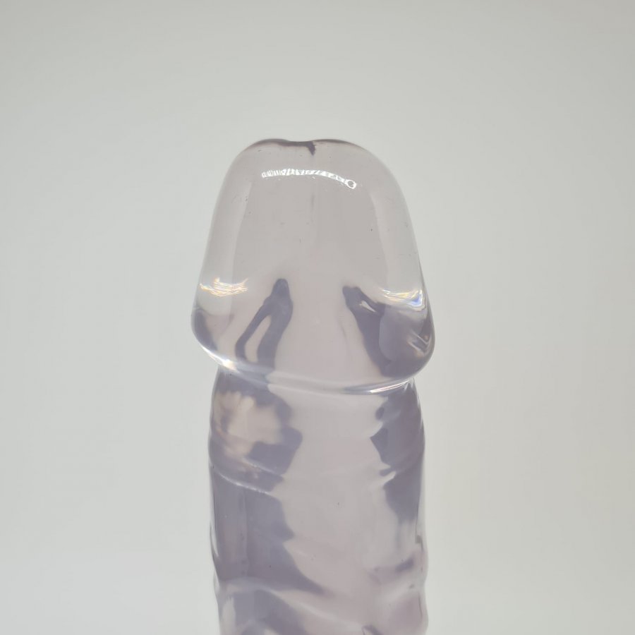 Foto do produto Pênis Delícia em Silicone Transparente 16x4cm