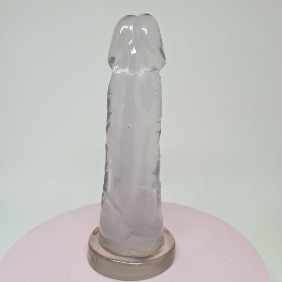 Foto do produto Pênis Delícia em Silicone Transparente 16x4cm