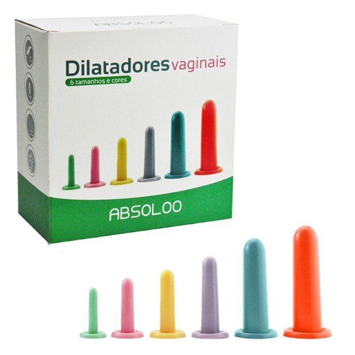 Foto do produto Kit com 6 Dilatadores Vaginais