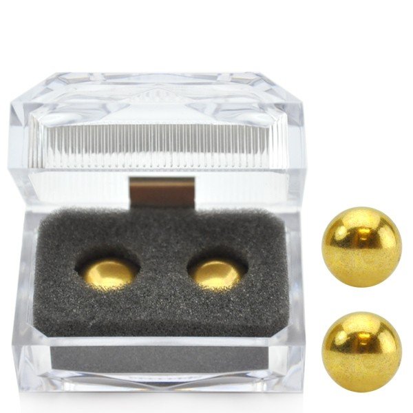 Foto do produto ORIENTAL GOLD BALL - Pompoarismo Avançado- 2cm