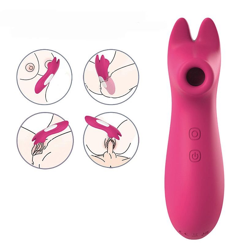 Foto do produto Felina: Vibrador de Clitóris com Pulsador 7 modos