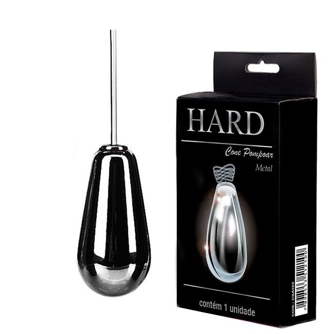 Foto do produto Cone para Pompoar 70 gr - Hard Metal (Preto)