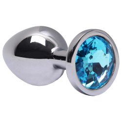 Plug Anal Médio - Azul Claro