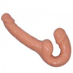 Dildo Strapless em Silicone 15 x 3,5cm