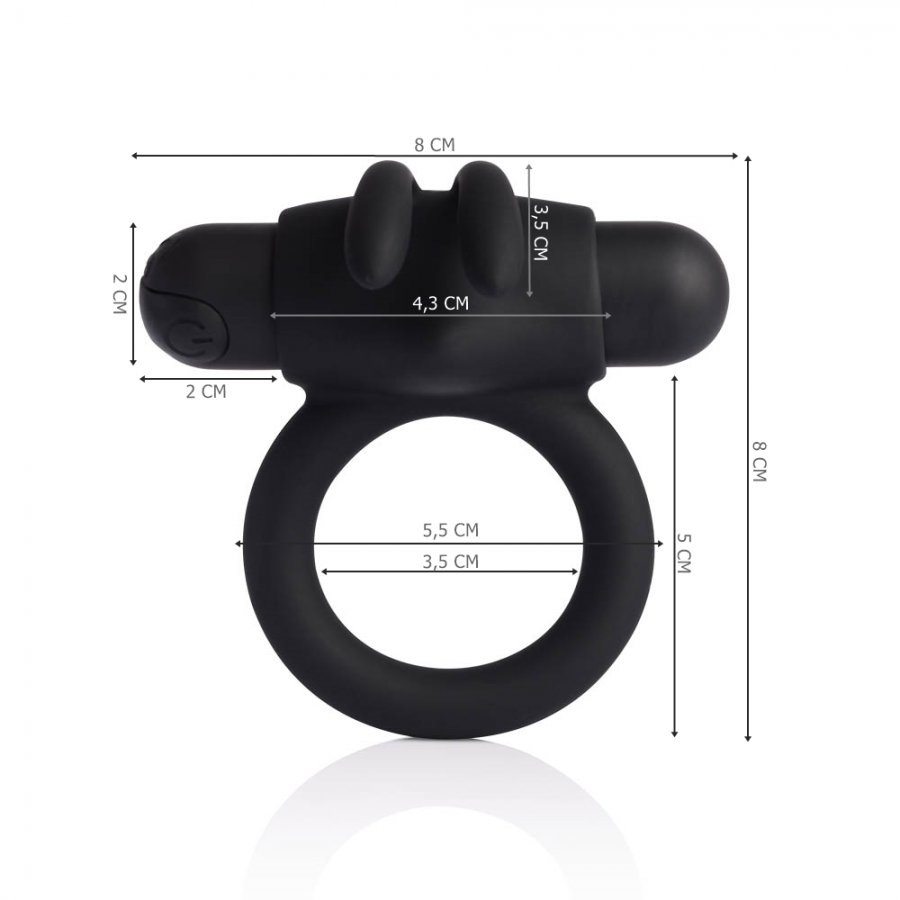 Foto do produto JEF - Anel Peniano Recarregável 10 Modos