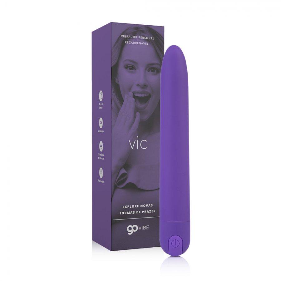 Foto do produto VIC - Vibrador Personal Recarregável 10 Modos