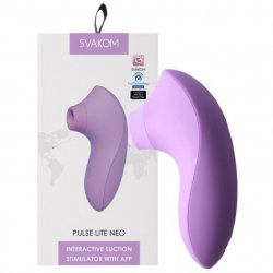 NEO Pulsador de Clitóris Via APP - Lilás