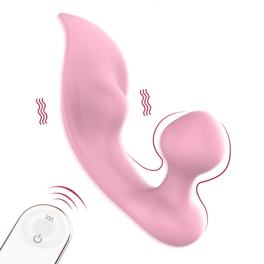 Foto do produto Angel - Vibrador p/ Calcinha com Dupla Estimulação c/ Controle