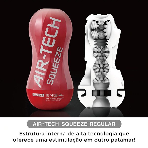 Foto do produto Masturbador Tenga Air -Tech Squeeze Regular