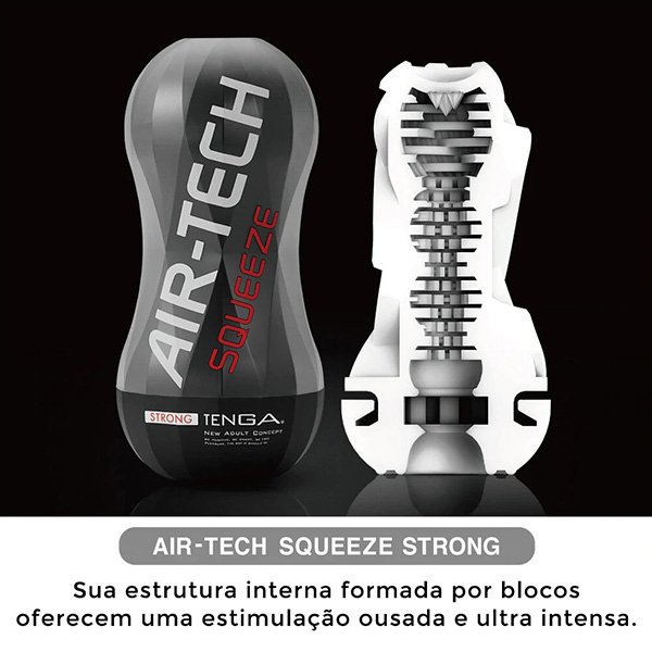 Foto do produto Masturbador Tenga Air -Tech Squeeze Strong