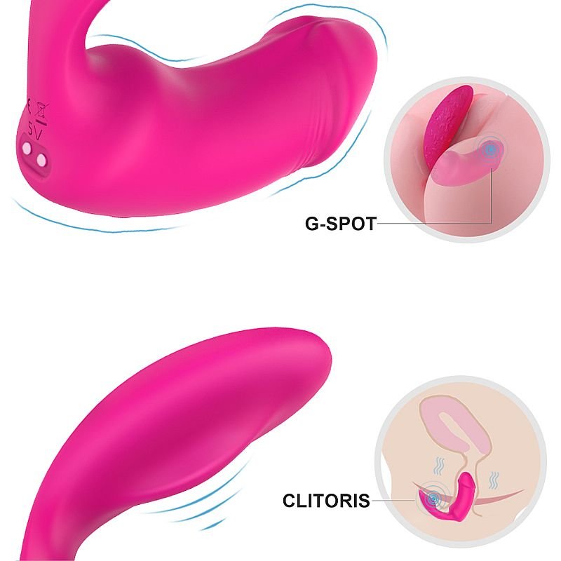 Foto do produto Vibrador p/ Calcinha com Mini Pênis e Controle Remoto