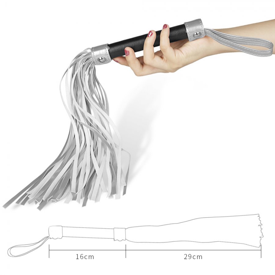 Foto do produto Chicote Luxo - Silver Flogger
