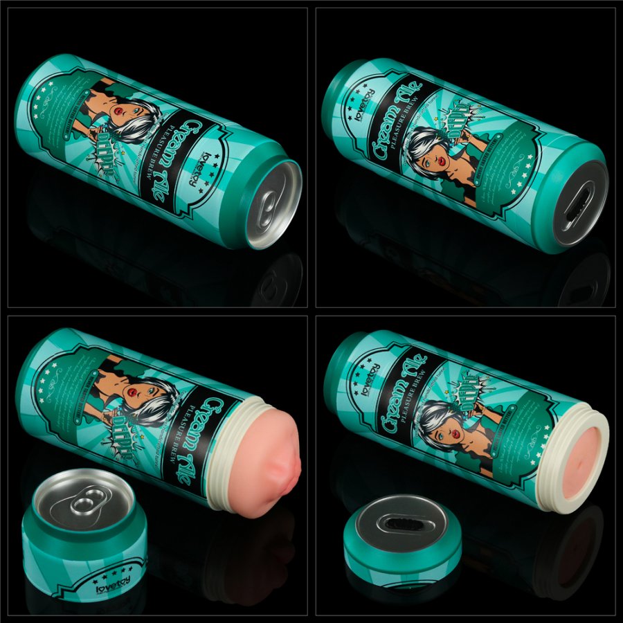 Foto do produto Masturbador Discreto Disfarçado de Lata - Boca