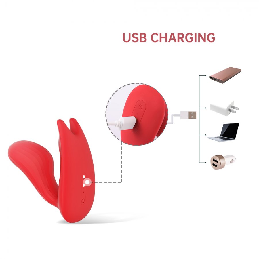 Foto do produto Magic Fox - Vibrador Duplo Por Aplicativo