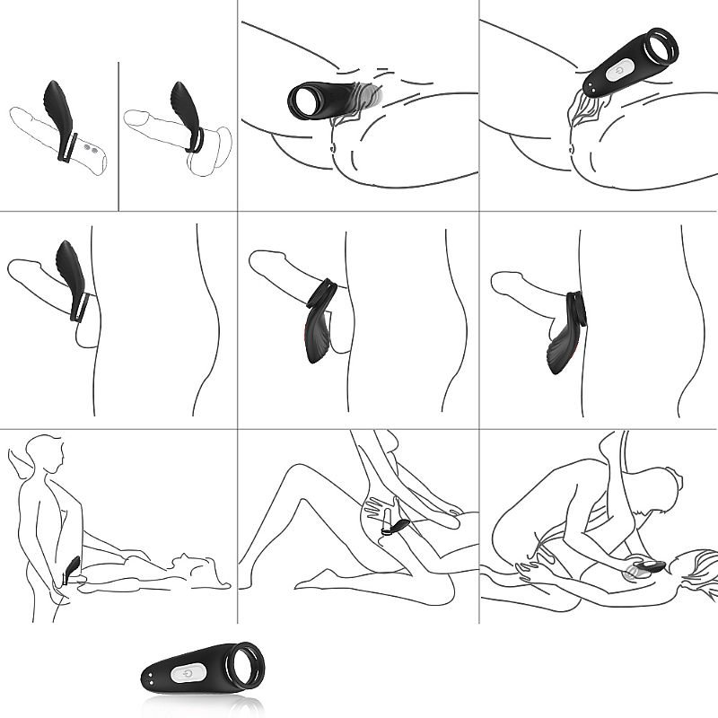 Foto do produto US -Anel Peniano Duplo Recarregável