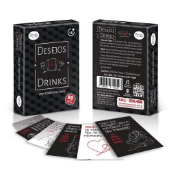 Jogo de Cartas para Casais: Desejos e Drinks