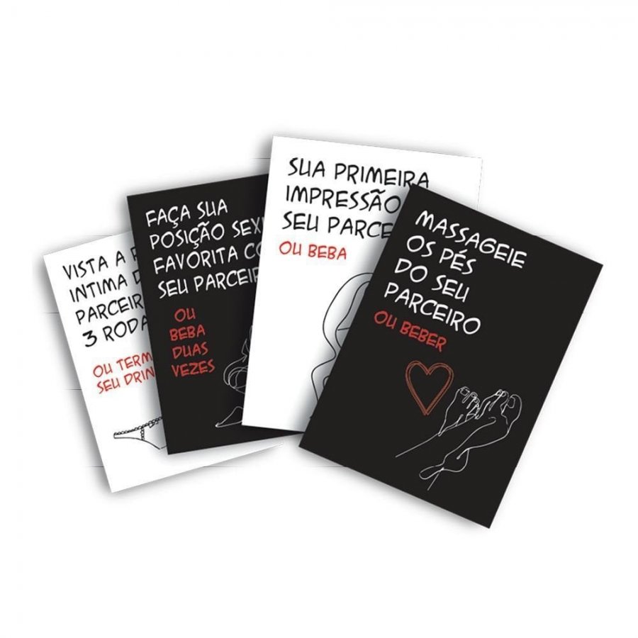 Foto do produto Jogo de Cartas para Casais: Desejos e Drinks