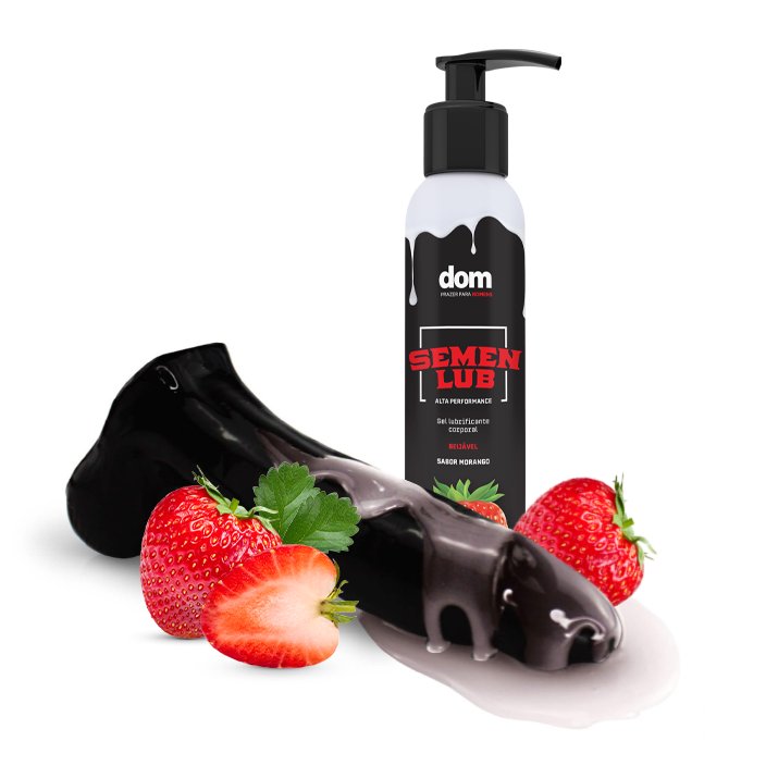 Foto do produto Lubrificante Semen Lub Sabor Morango (Aparência de Esperma)