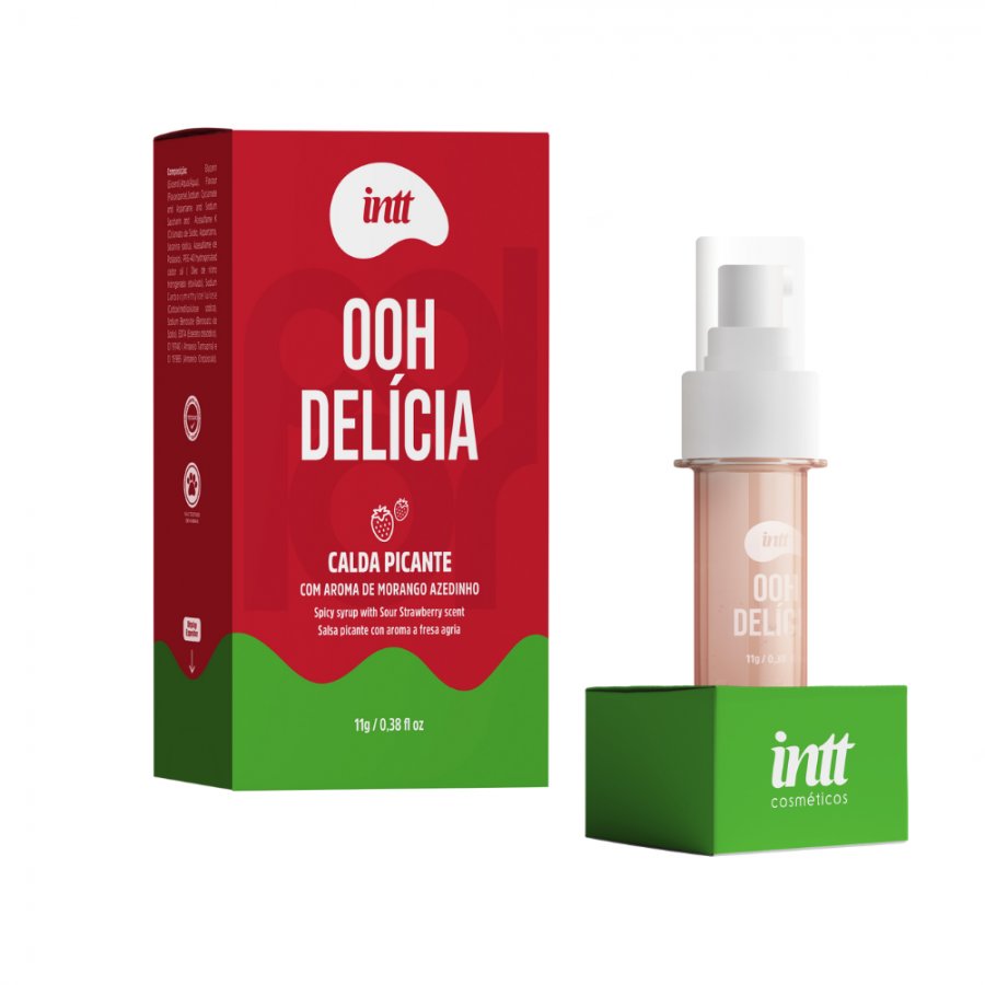 Foto do produto Ooh Delícia! Calda Estimulante Sabor Morango