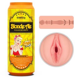 Masturbador Discreto Texturizado Vagina Clara