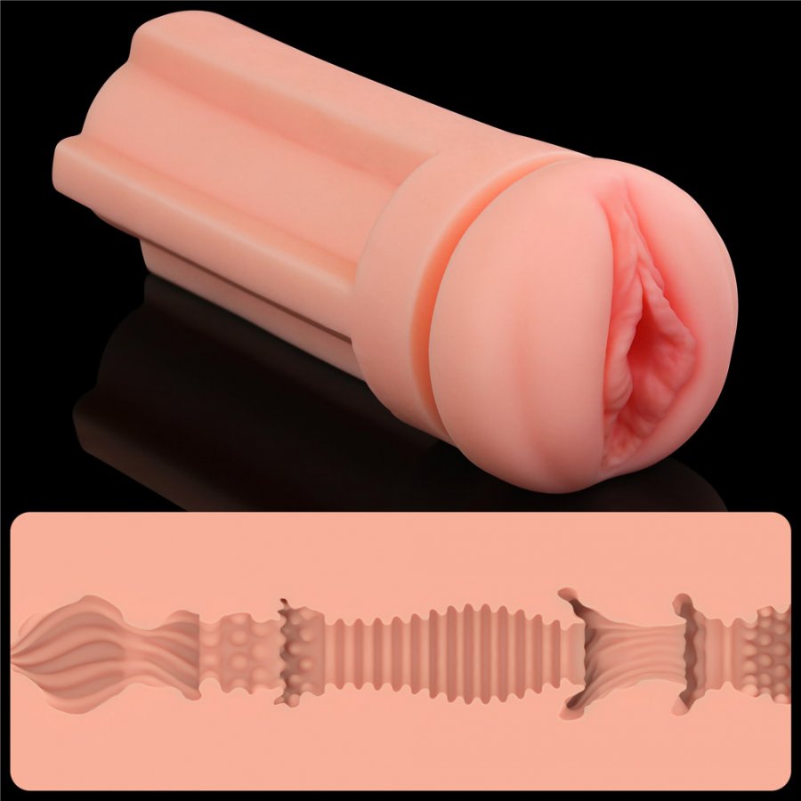 Foto do produto Masturbador Discreto Texturizado Vagina Clara