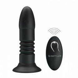 Plug Anal Vibratório e Vai e Vem - Recarregável