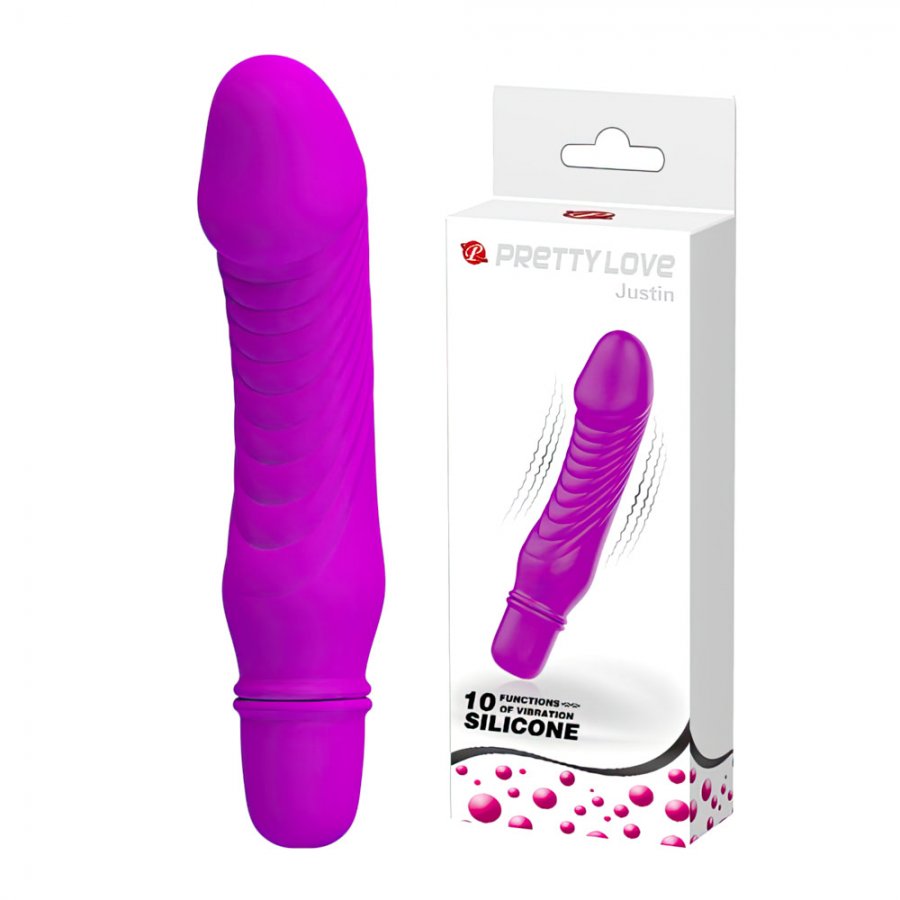 Foto do produto Vibrador Mini Pênis em Silicone com 10 Vibrações