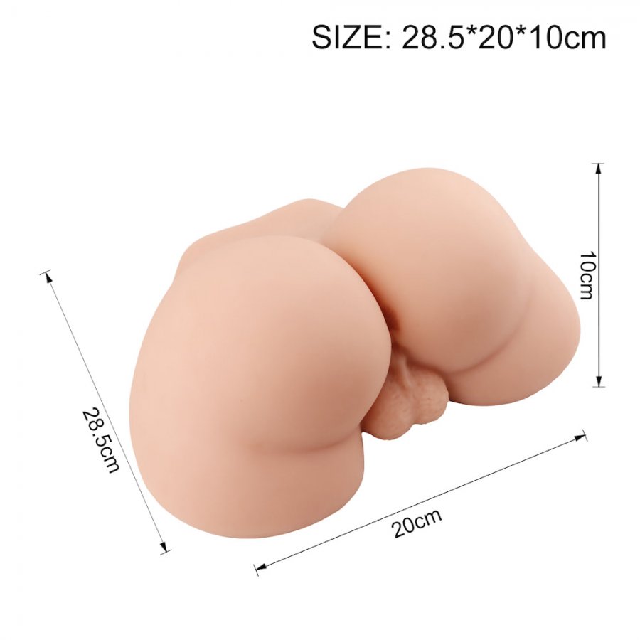 Foto do produto Masturbador Bunda Masculina em Cyberskin - 2,6kg